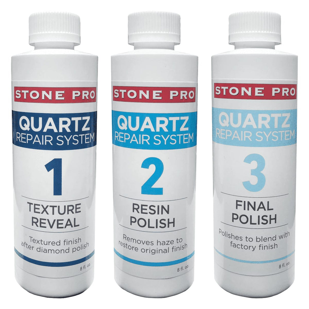 Quartz Repair System Step 1 - 2 - 3